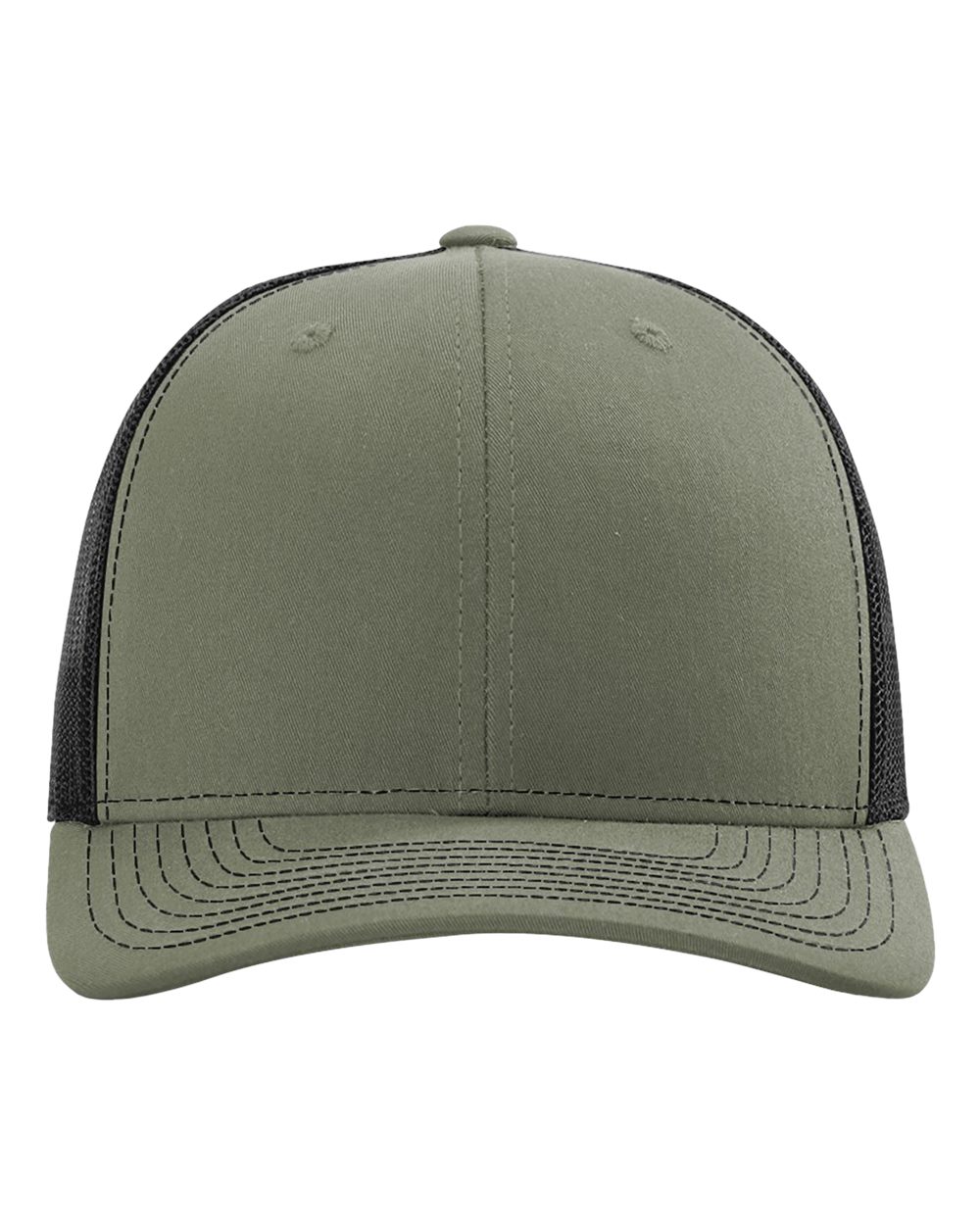 Richardson 112 Snapback Trucker Cap - Loden/Black