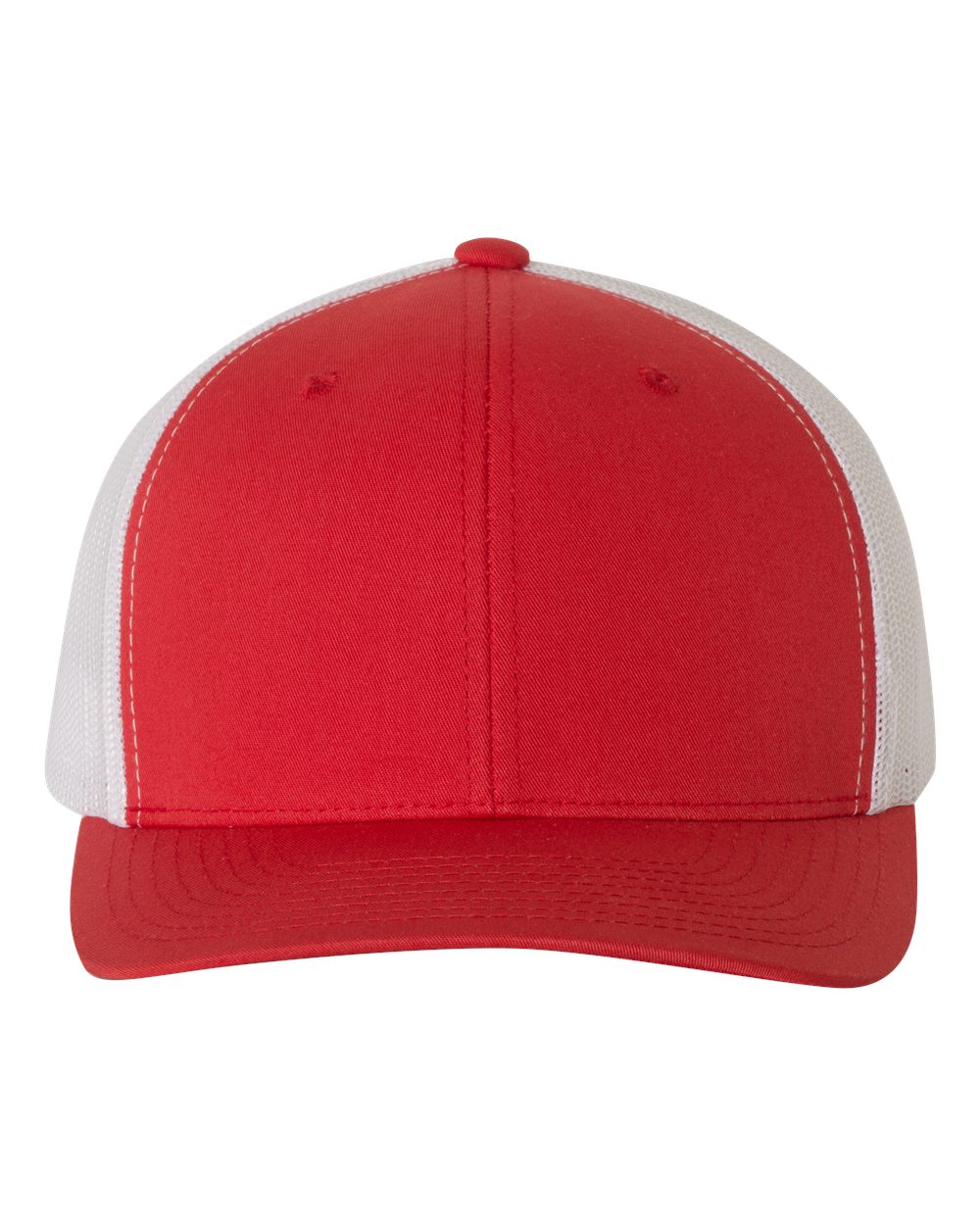 Yupoong 6606 Retro Trucker Cap - True Red/White
