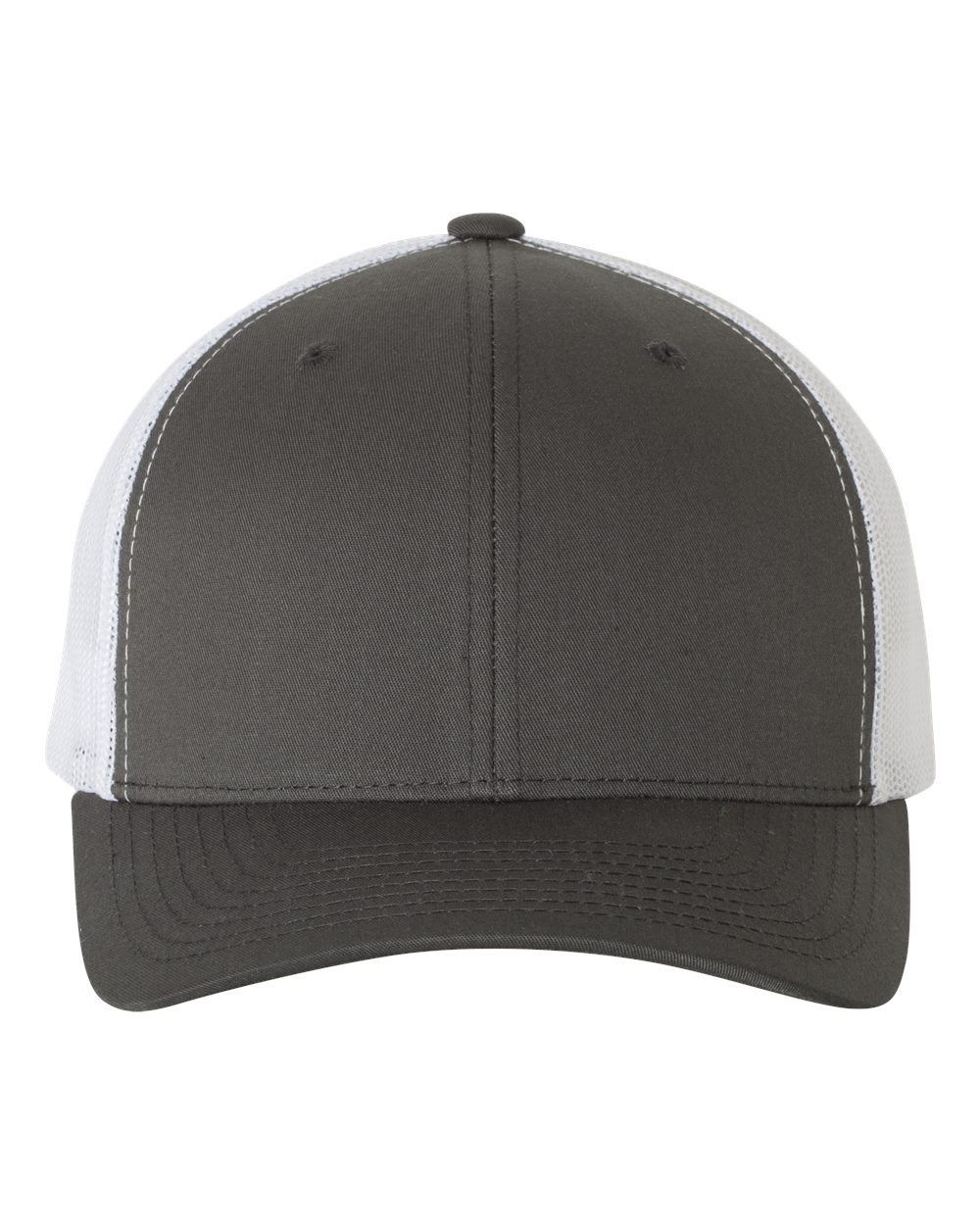 Yupoong 6606 Retro Trucker Cap - Charcoal/White