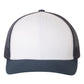 Yupoong 6606 Retro Trucker Cap - Navy/White/Navy