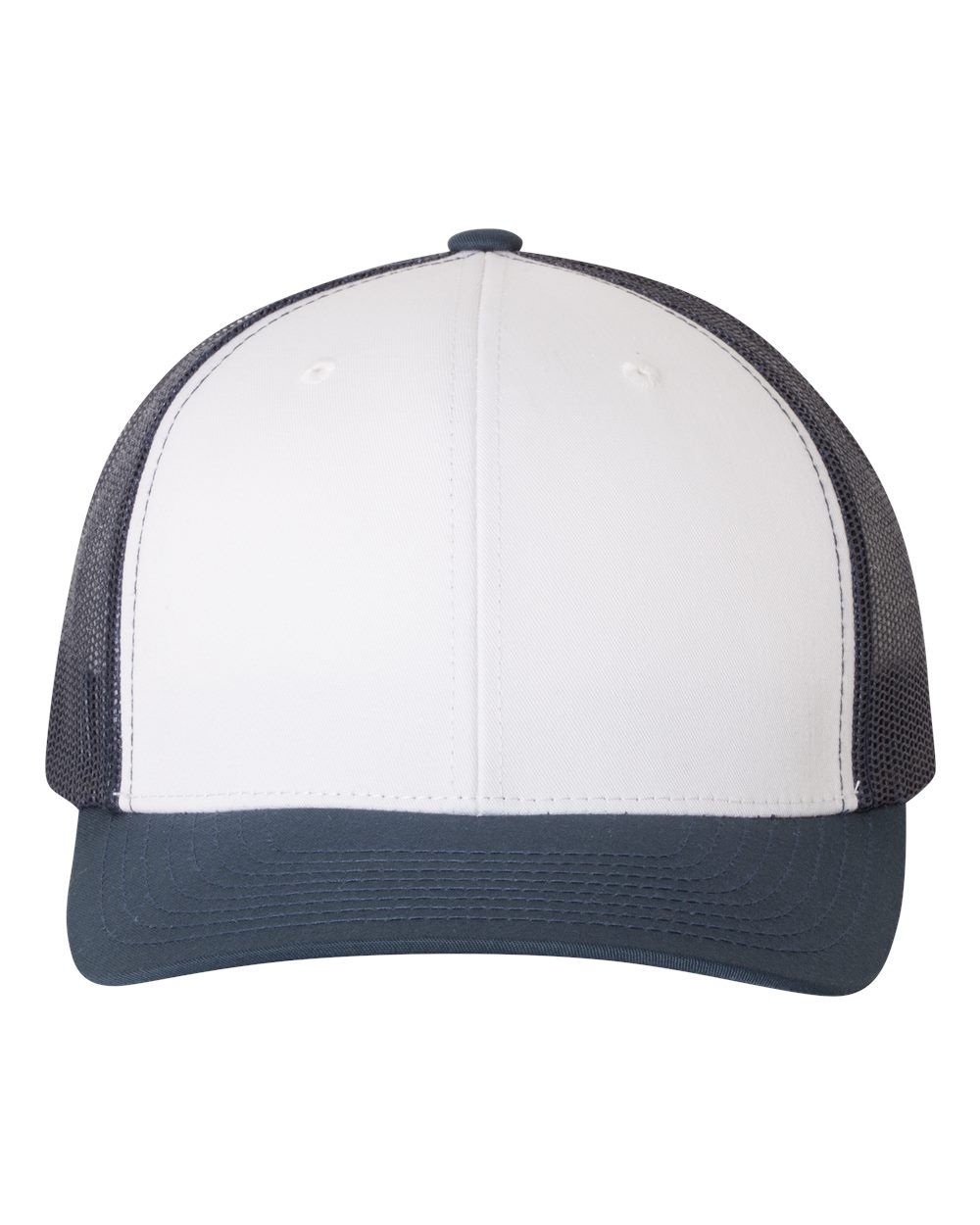Yupoong 6606 Retro Trucker Cap - Navy/White/Navy