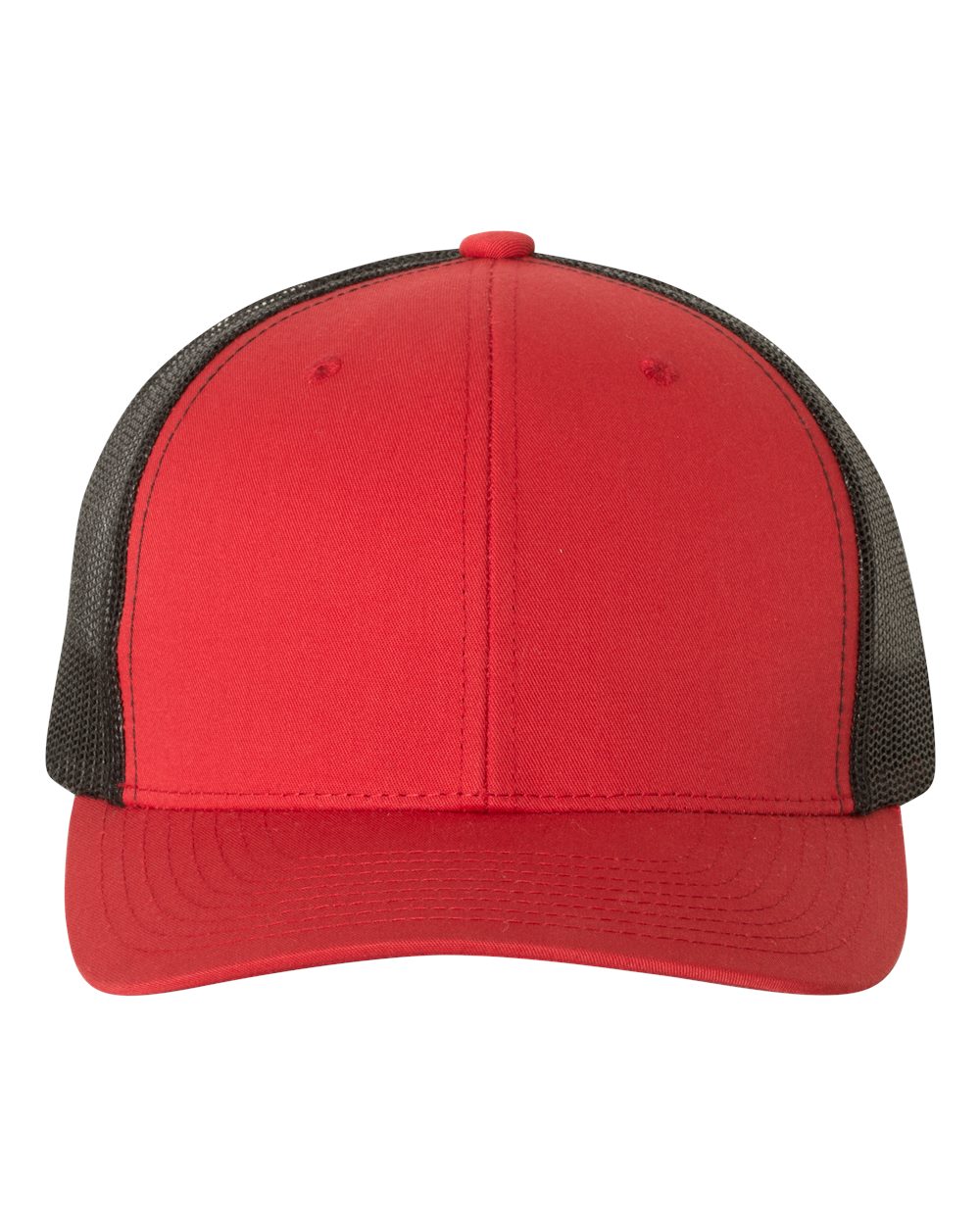 Yupoong 6606 Retro Trucker Cap - True Red/Black