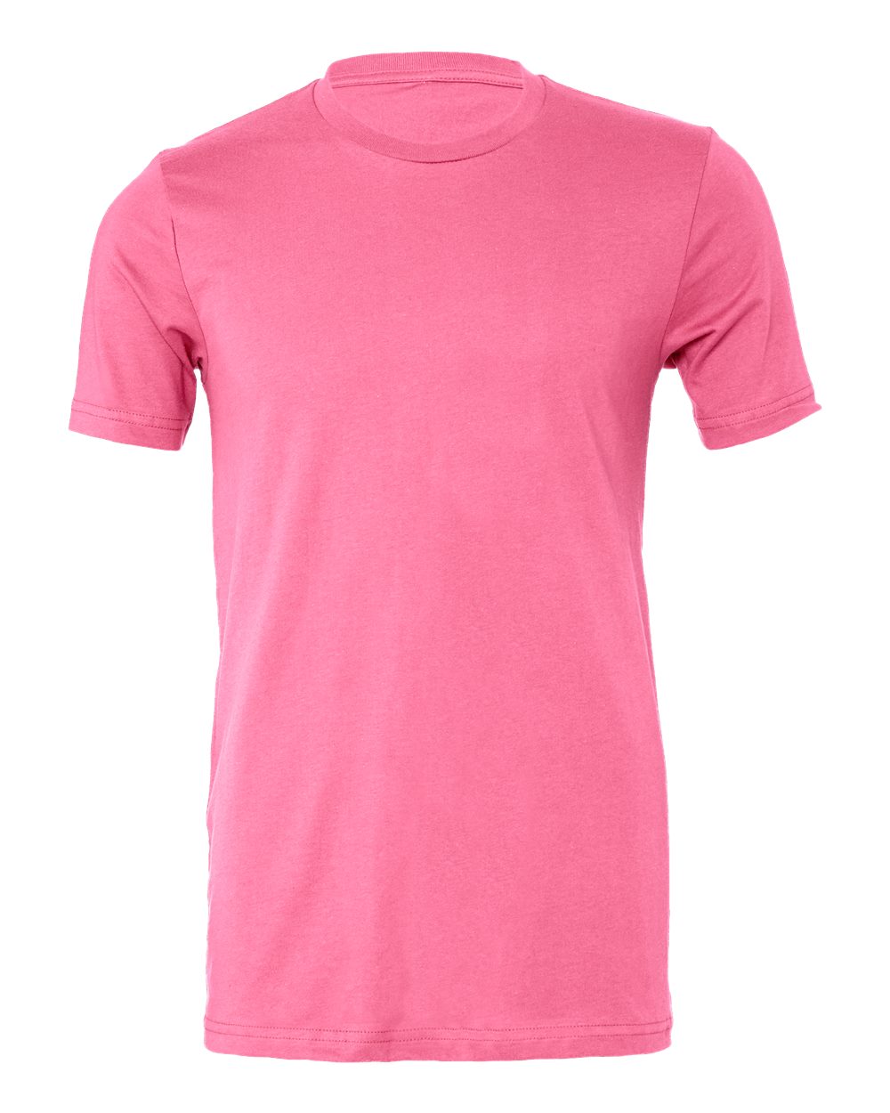 Bella+Canvas 3001 Unisex Jersey Tee - Charity Pink