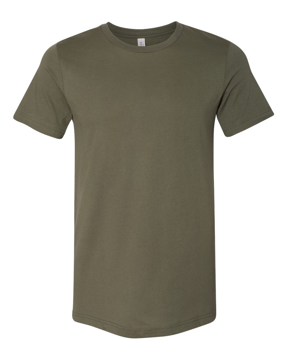 Bella+Canvas 3001 Unisex Jersey Tee - Military Green