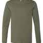 Bella+Canvas 3501 Unisex Jersey Long Sleeve Tee - Military Green