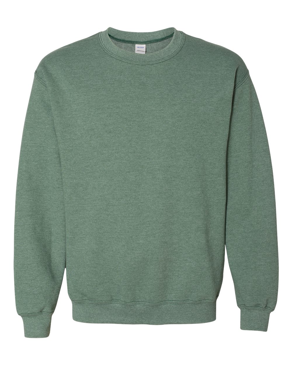 Gildan 18000 Heavy Blend Crewneck Sweatshirt - Heather Dark Green