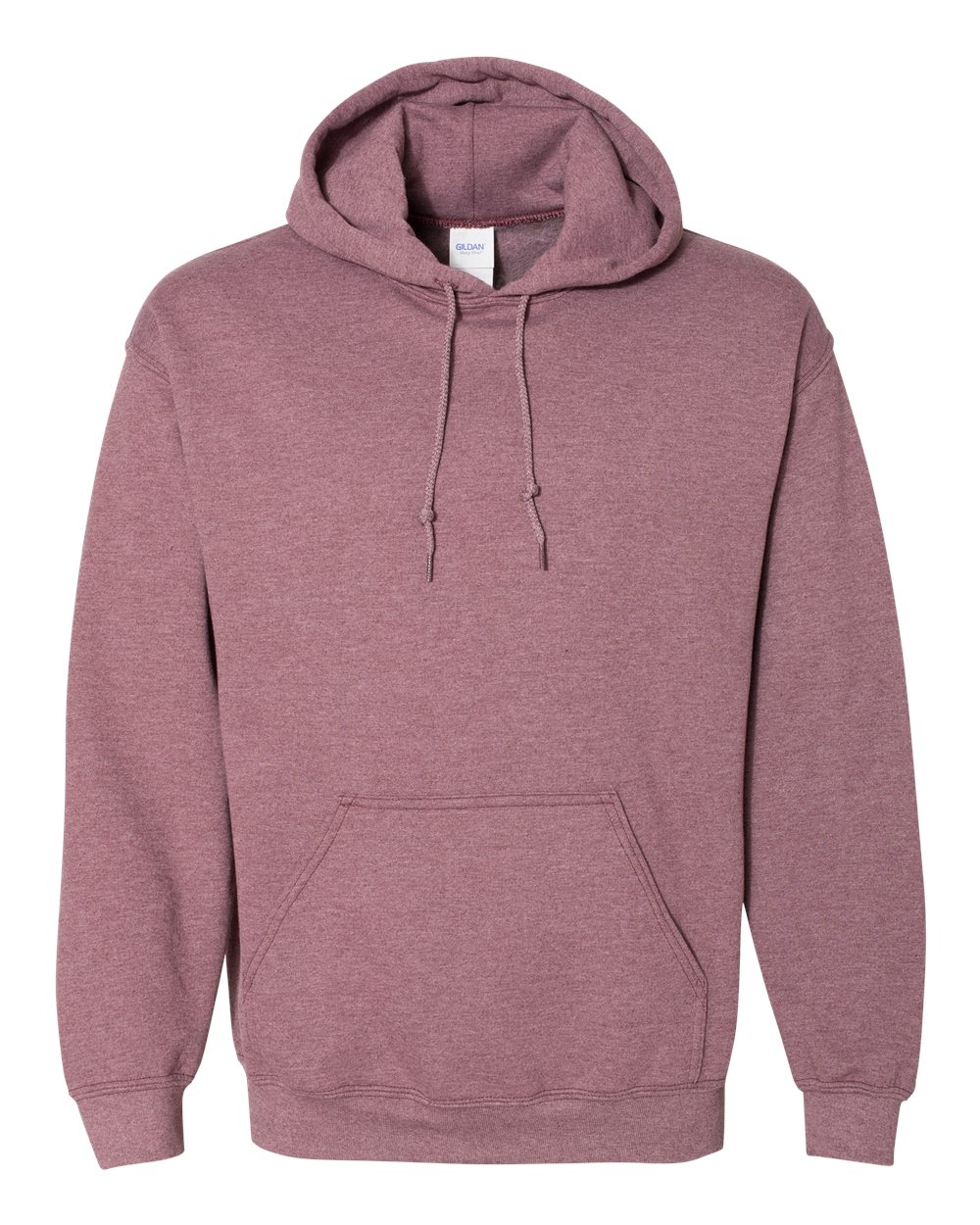 Gildan 18500 Heavy Blend Hooded Sweatshirt - Heather Dark Maroon