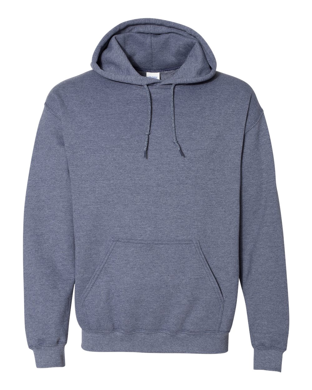 Gildan 18500 Heavy Blend Hooded Sweatshirt - Heather Dark Navy