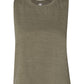 Bella+Canvas 6682 Ladies Cropped Racerback Tank - Heather Olive