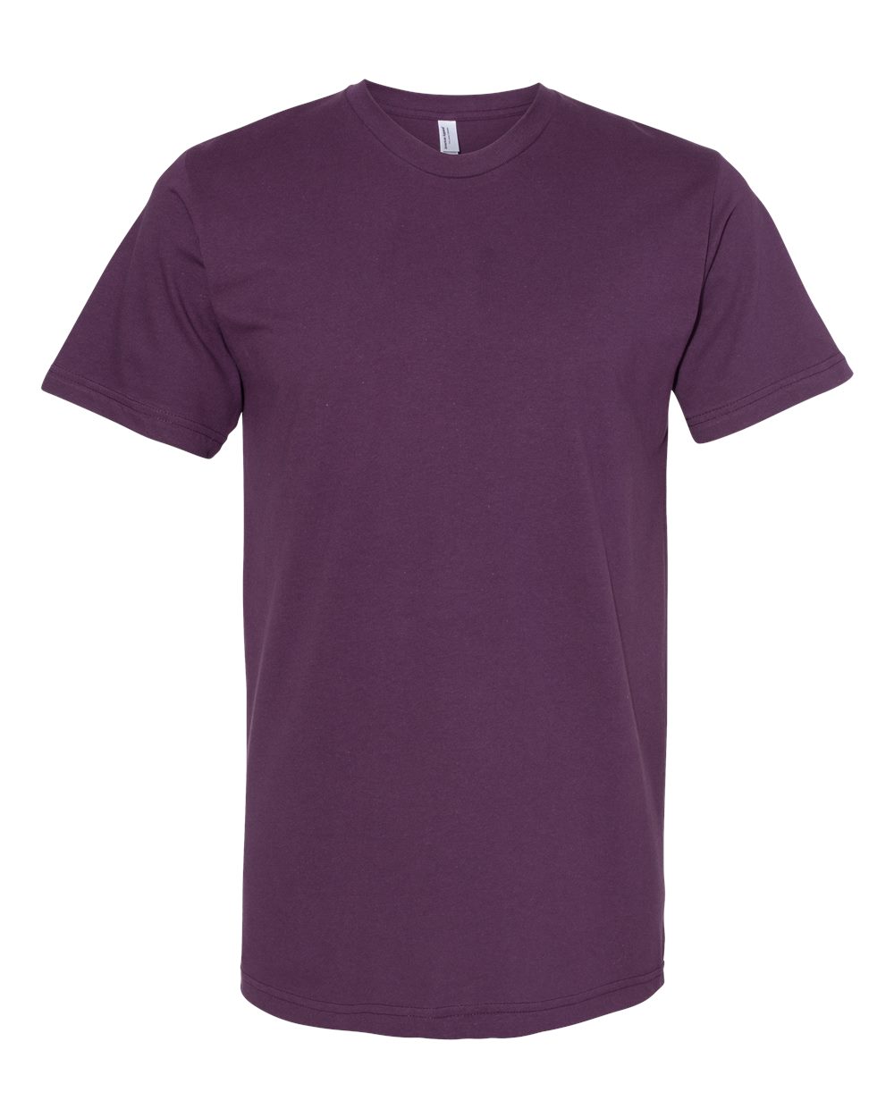 American Apparel 2001 Unisex Fine Jersey Tee - Eggplant