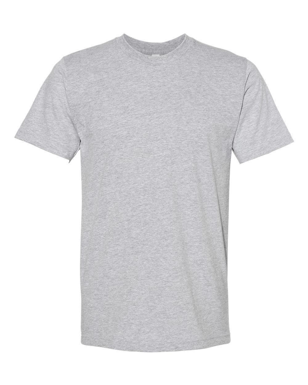 American Apparel 2001 Unisex Fine Jersey Tee - Heather Grey