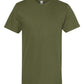 American Apparel 2001 Unisex Fine Jersey Tee - Olive