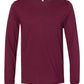 Bella+Canvas 3501 Unisex Jersey Long Sleeve Tee - Maroon
