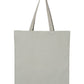 Q-Tees Q800 Canvas Promotional Tote - Grey