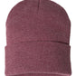 Sportsman SP12 Cuffed Toque - Heather Cardinal