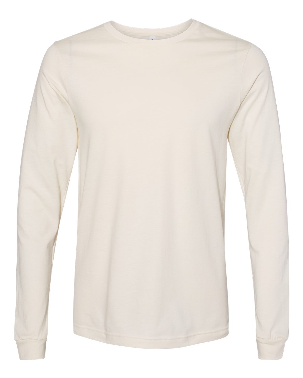 Bella+Canvas 3501 Unisex Jersey Long Sleeve Tee - Natural