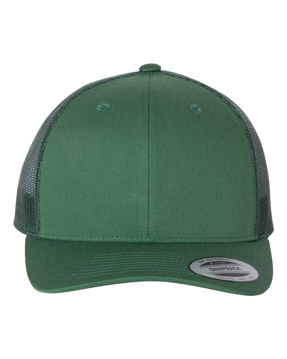 Yupoong 6606 Retro Trucker Cap - Evergreen