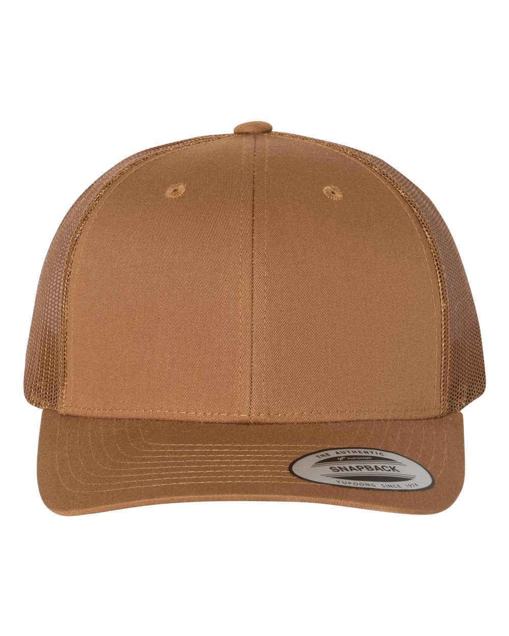 Yupoong 6606 Retro Trucker Cap - Caramel
