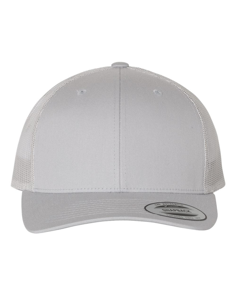 Yupoong 6606 Retro Trucker Cap - Silver