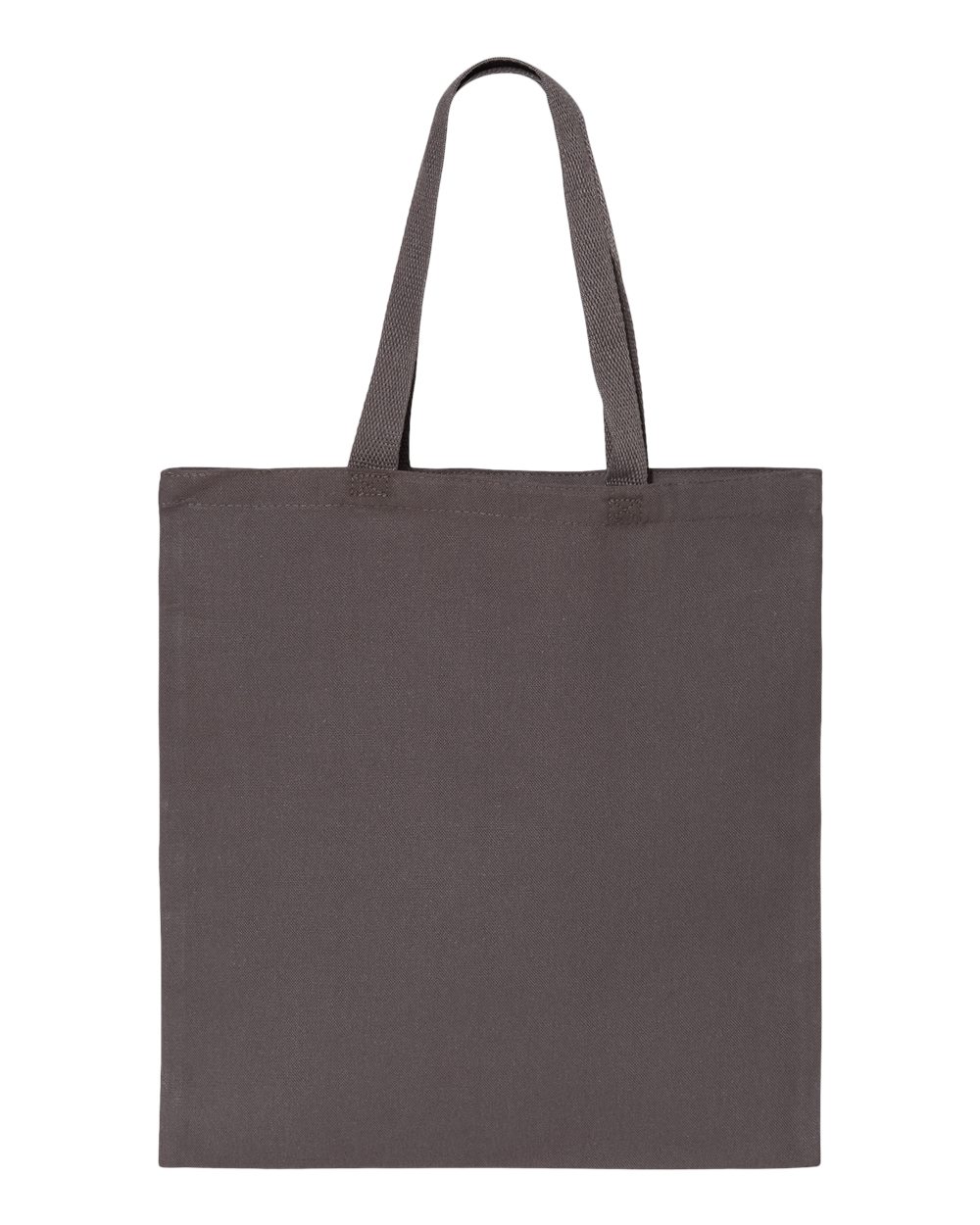 Q-Tees Q800 Canvas Promotional Tote - Charcoal