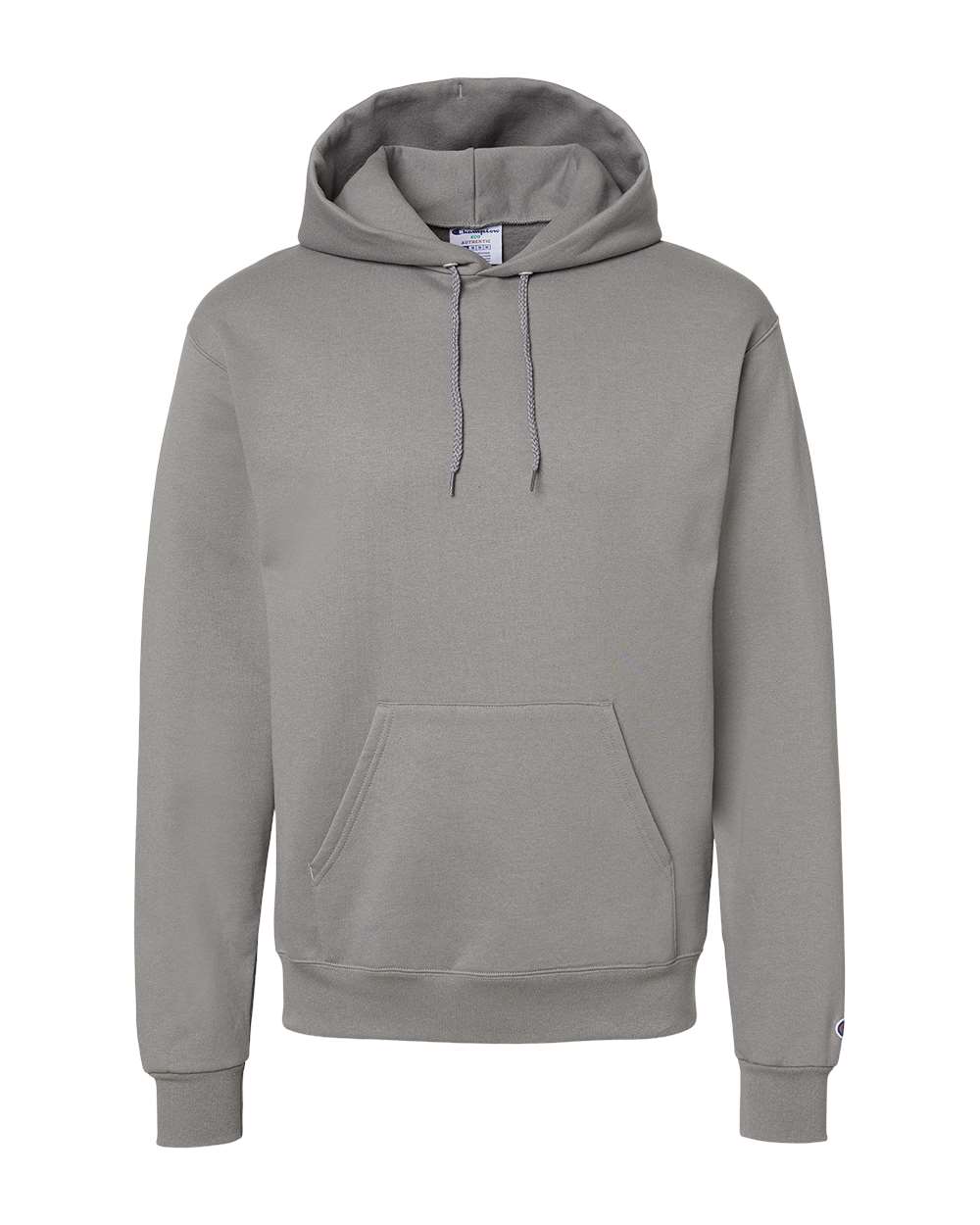 Champion S700 Double Dry Eco Hooded Sweatshirt - Stone Grey