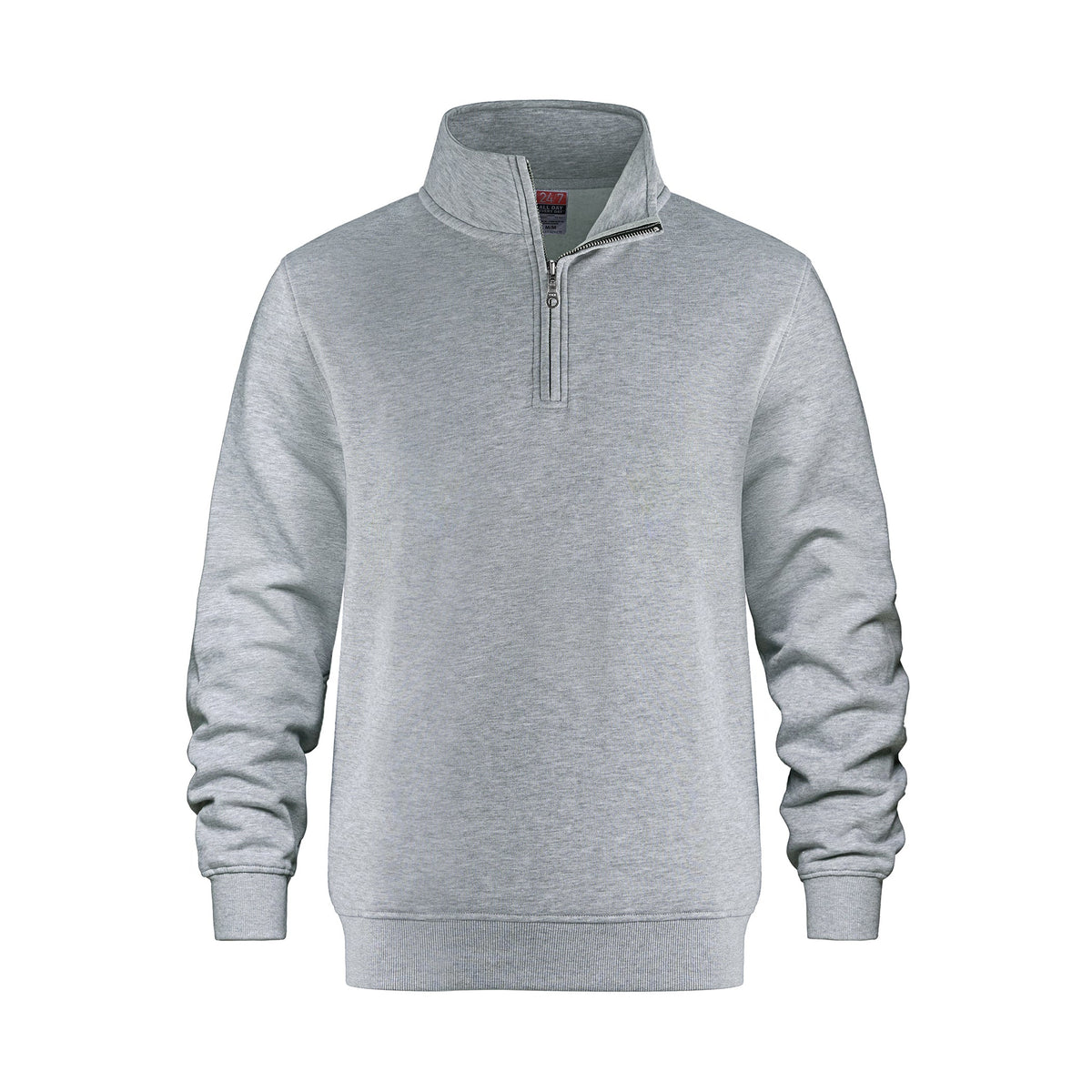 CSW Flux - 1/4 Zip Sweatshirt - Athletic Grey Heather