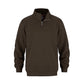 CSW Flux - 1/4 Zip Sweatshirt - Brown