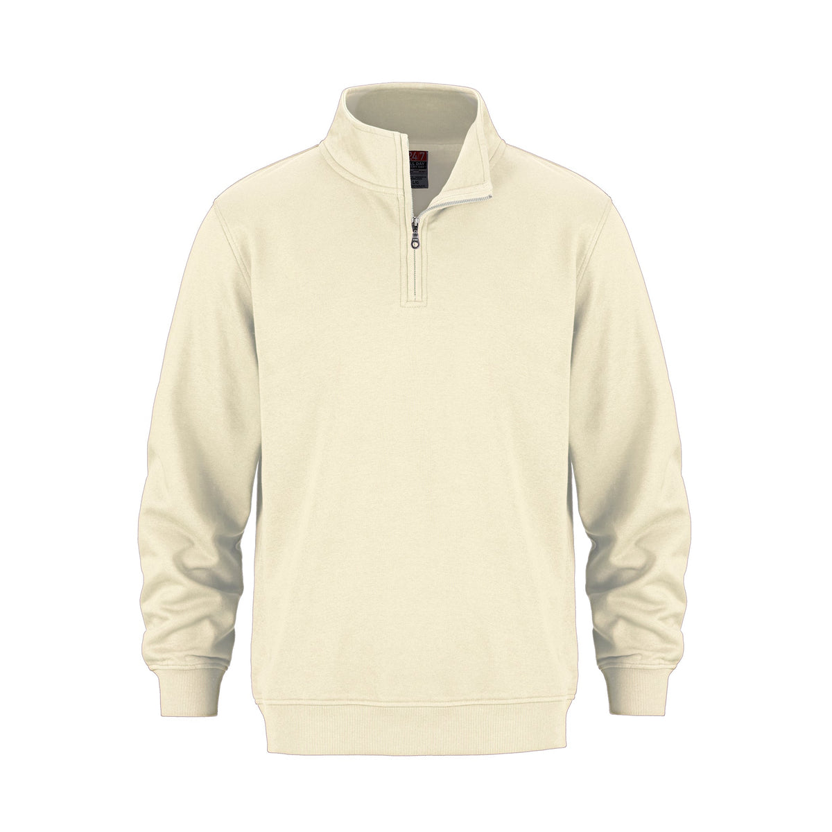 CSW Flux - 1/4 Zip Sweatshirt - Ivory