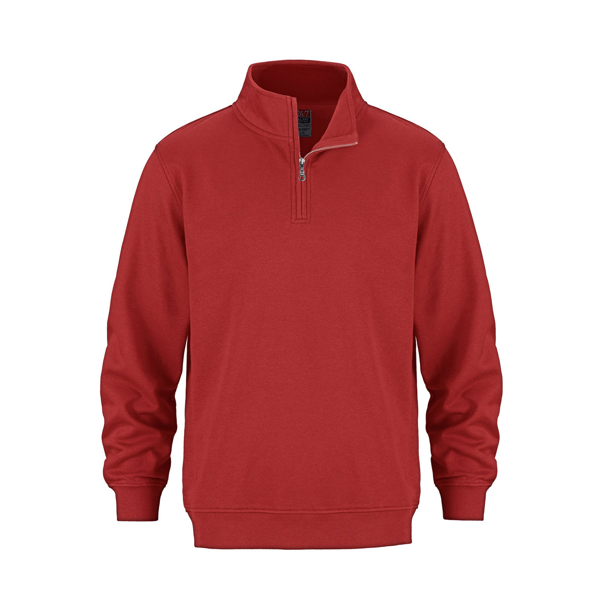 CSW Flux - 1/4 Zip Sweatshirt - Red