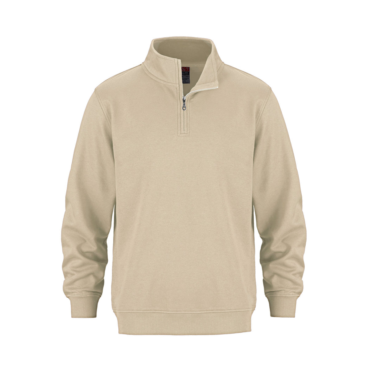 CSW Flux - 1/4 Zip Sweatshirt - Sand
