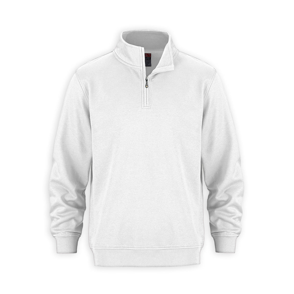 CSW Flux - 1/4 Zip Sweatshirt - White