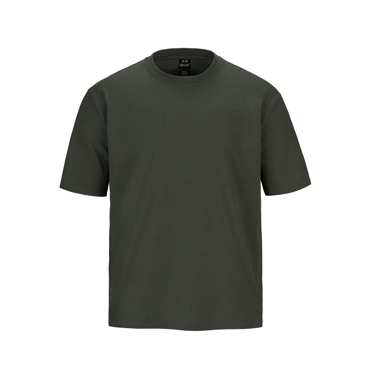 CSW Urban - 280GSM Heavyweight Drop Shoulder Tee - Military Green