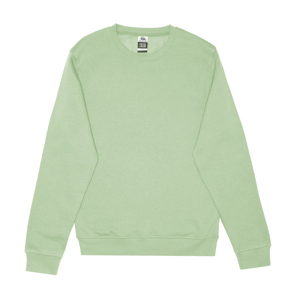 JustLikeHero HERO-1020 Unisex Crewneck Sweatshirt - Kiwi