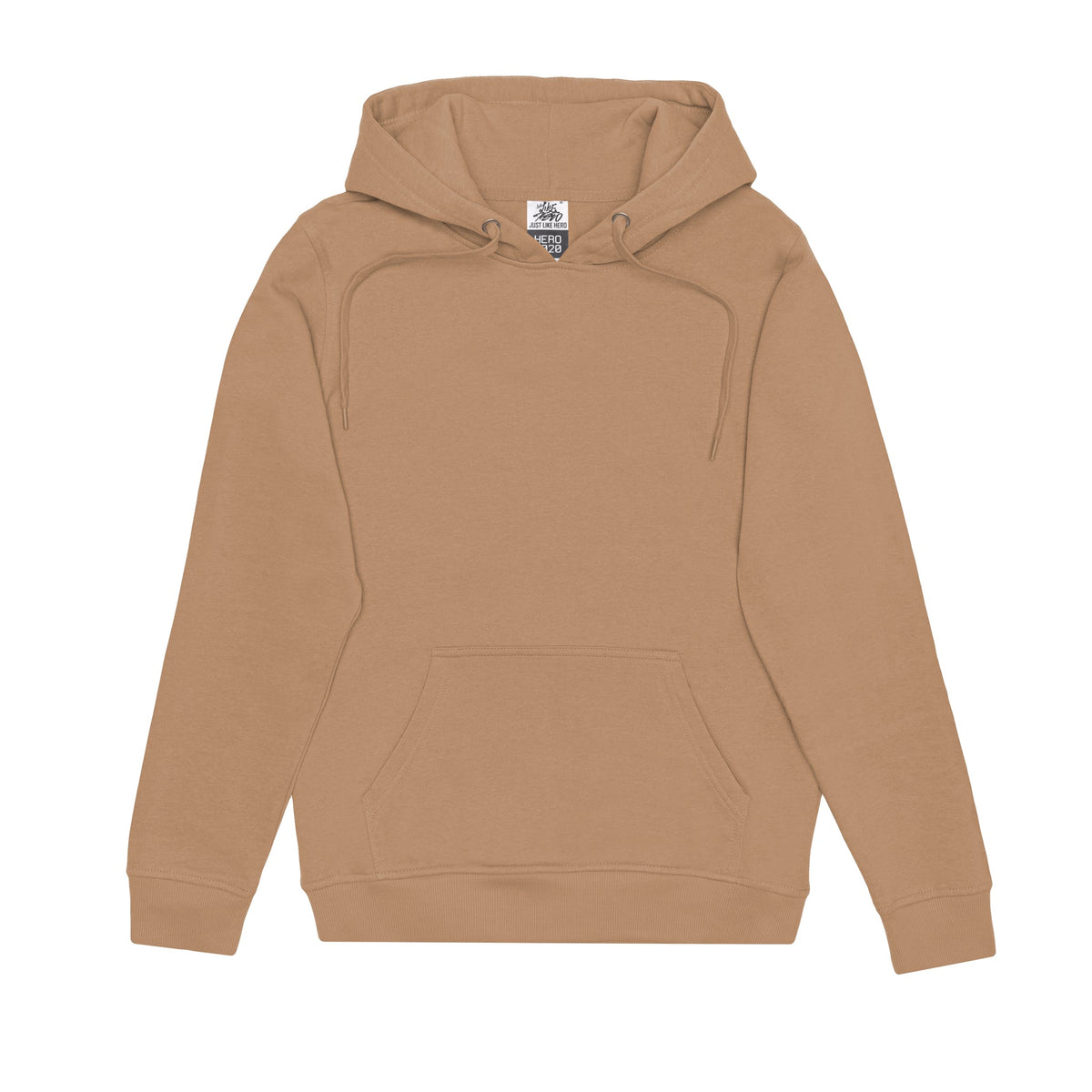 JustLikeHero HERO-2020 Unisex Hoodie - Clay
