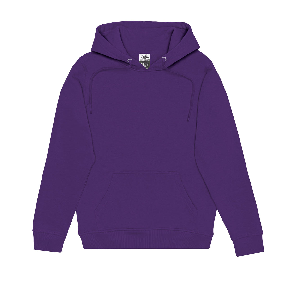 JustLikeHero HERO-2020 Unisex Hoodie - Purple