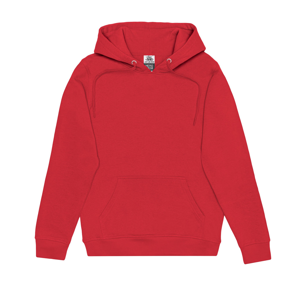 JustLikeHero HERO-2020 Unisex Hoodie - Red