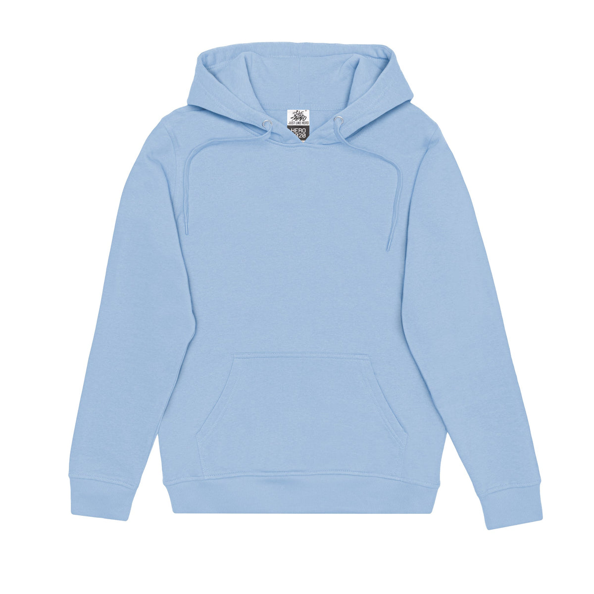 JustLikeHero HERO-2020 Unisex Hoodie - Sky Blue
