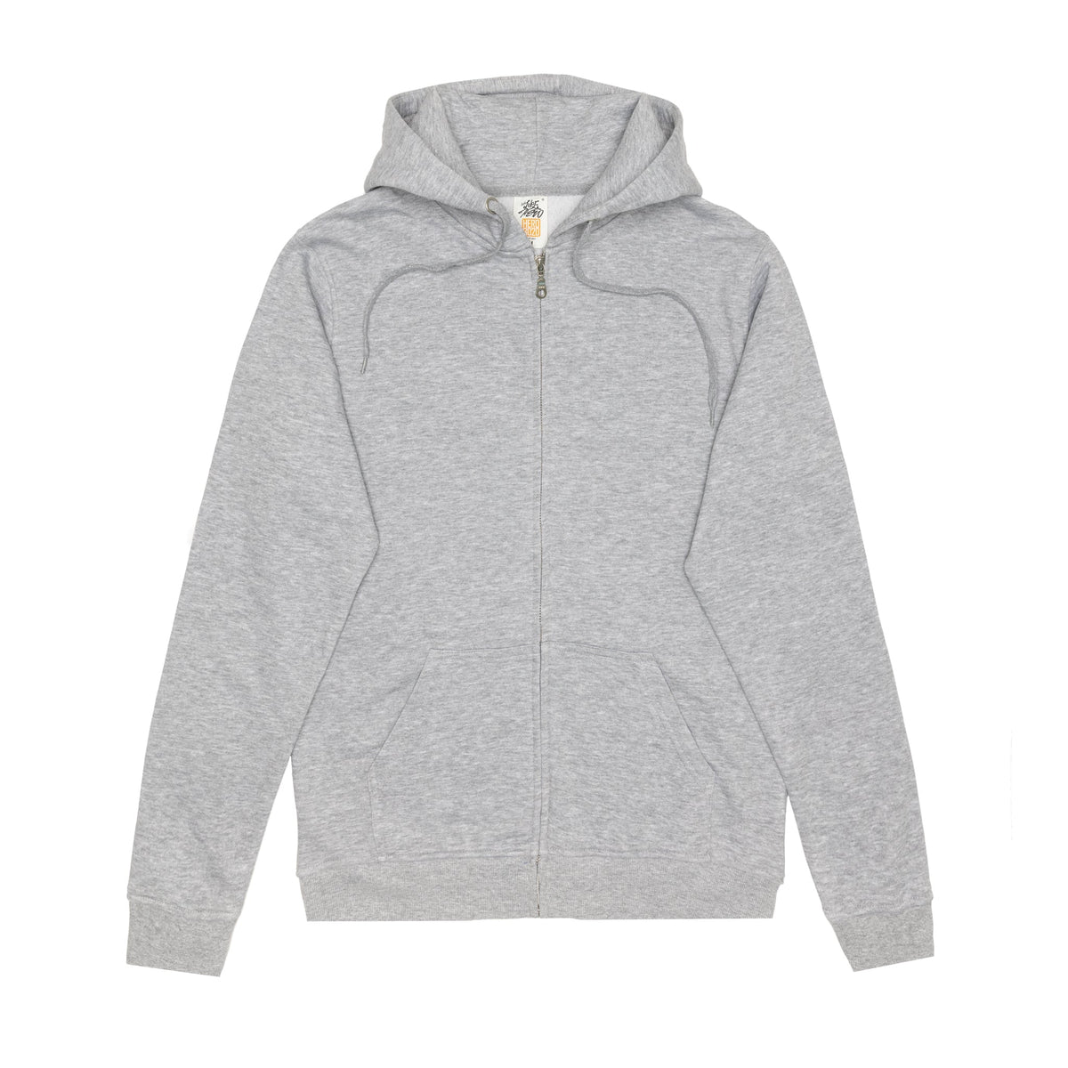 JustLikeHero HERO-3020 Full-Zip Hoodie - Sport Grey