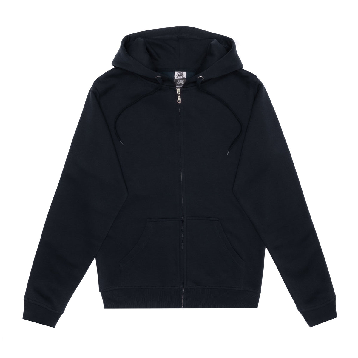 JustLikeHero HERO-3020 Full-Zip Hoodie - Navy Blue