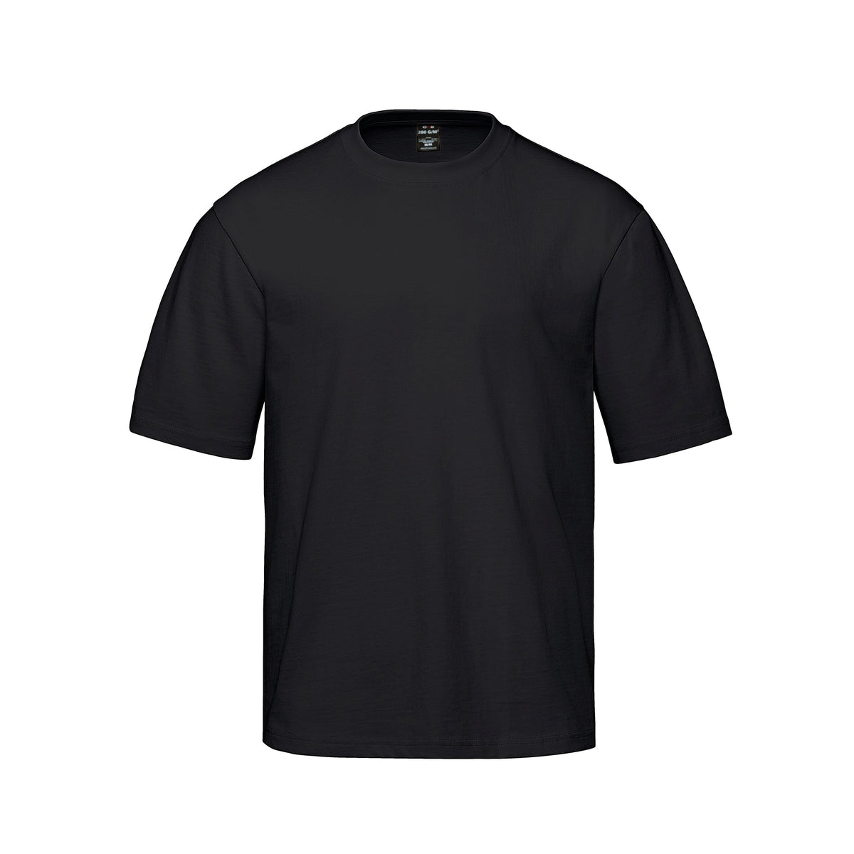 CSW Urban - 280GSM Heavyweight Drop Shoulder Tee - Black