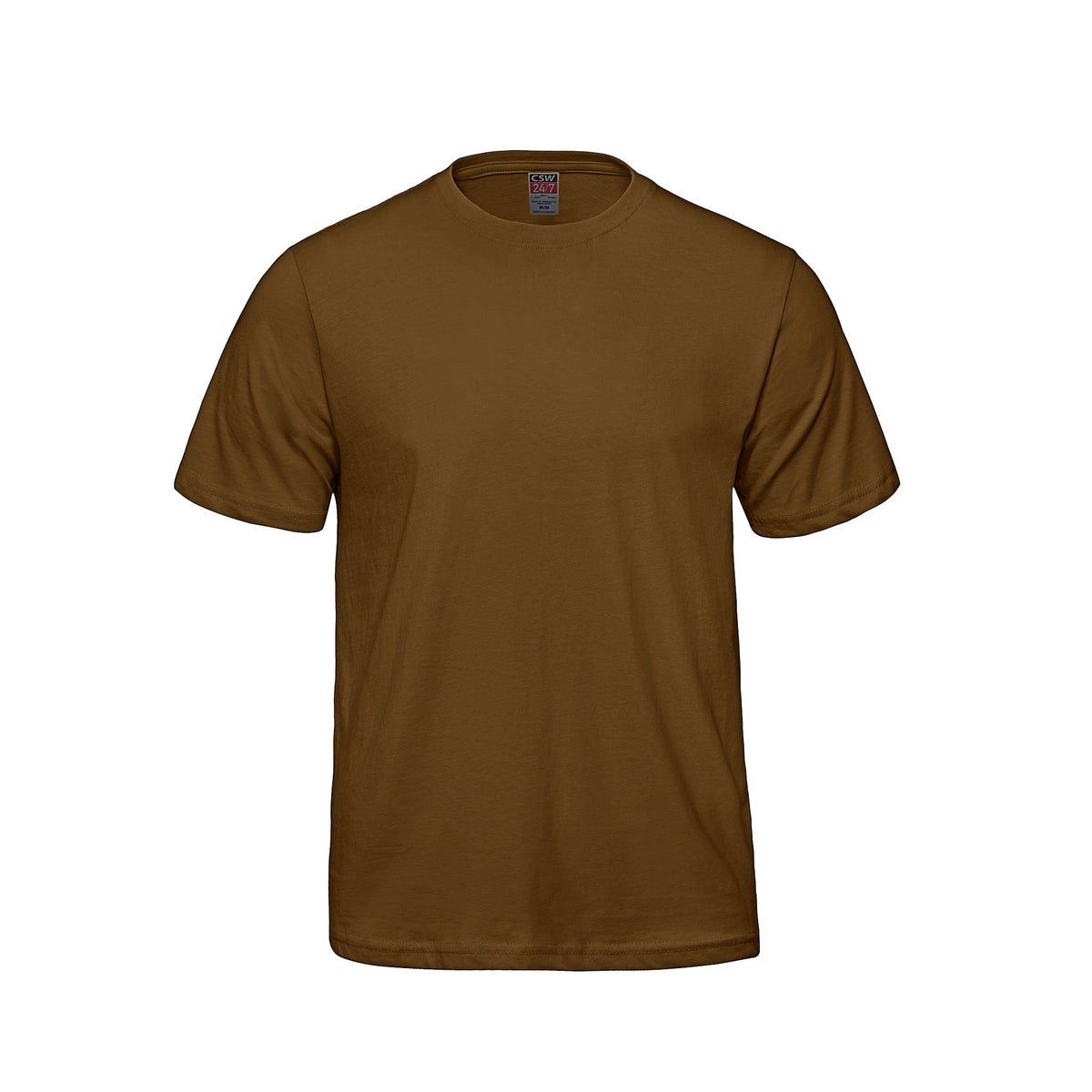 CSW Parkour - Ring Spun Cotton Crewneck Tee - Caramel