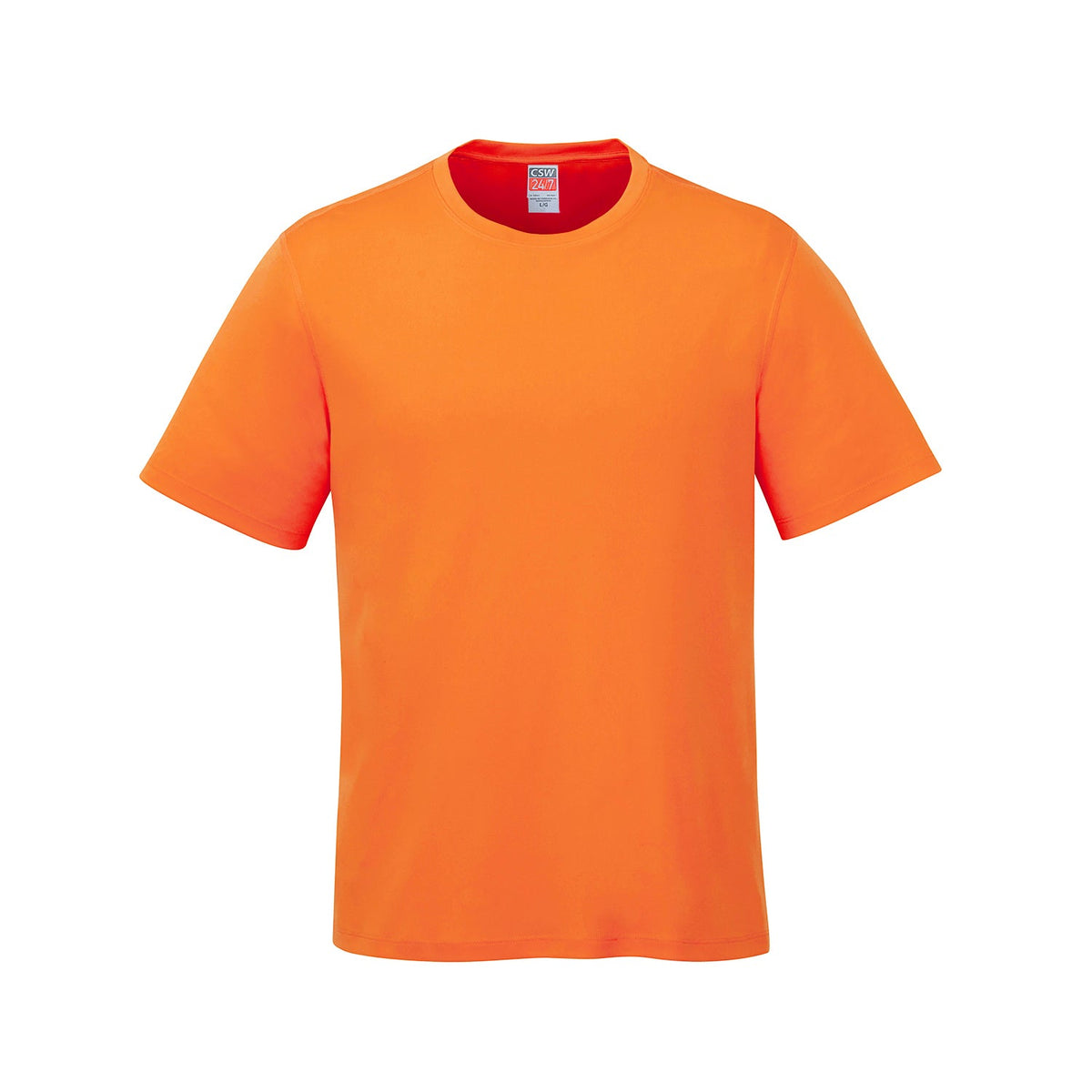 CSW Parkour - Ring Spun Cotton Crewneck Tee - Orange