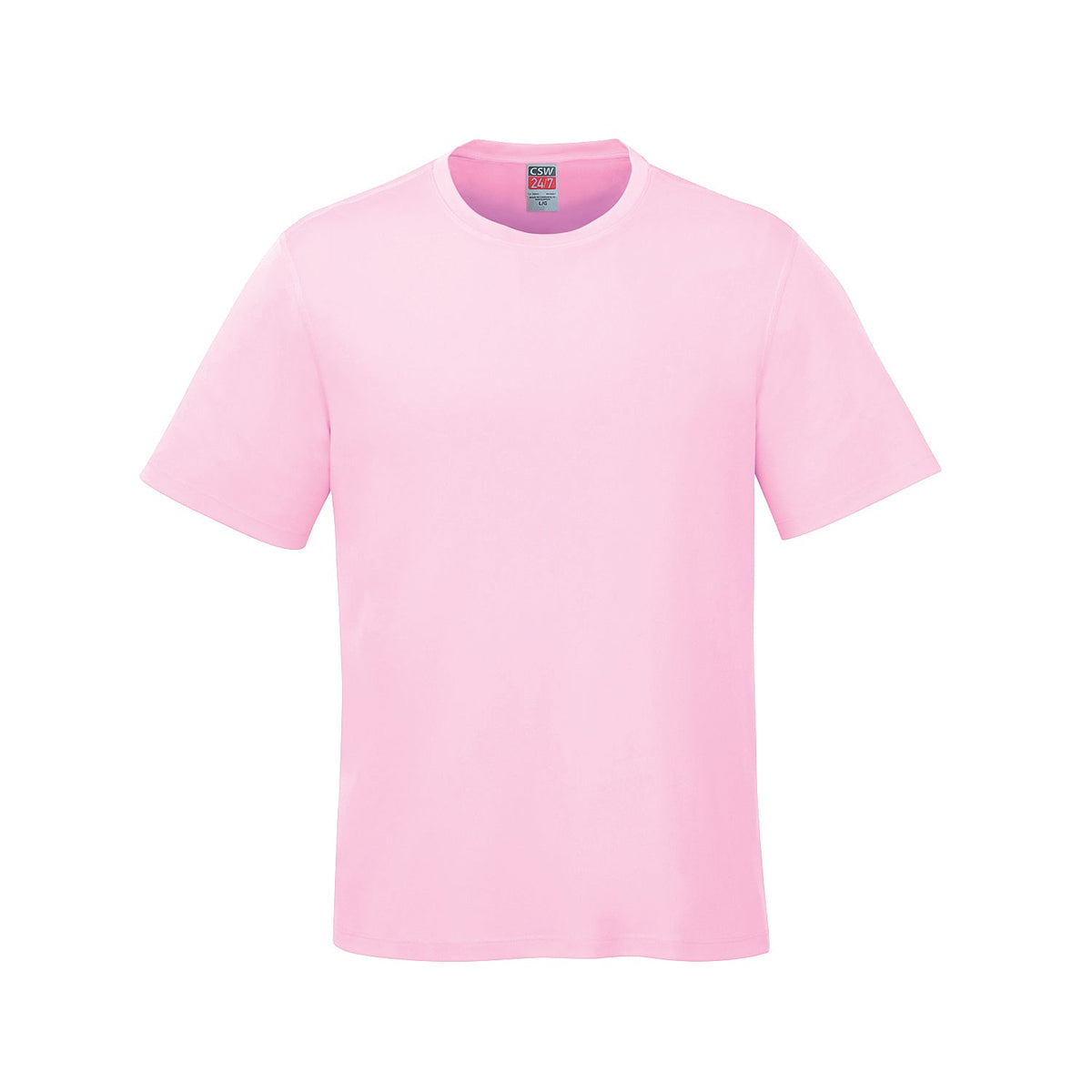 CSW Parkour - Ring Spun Cotton Crewneck Tee - Pink