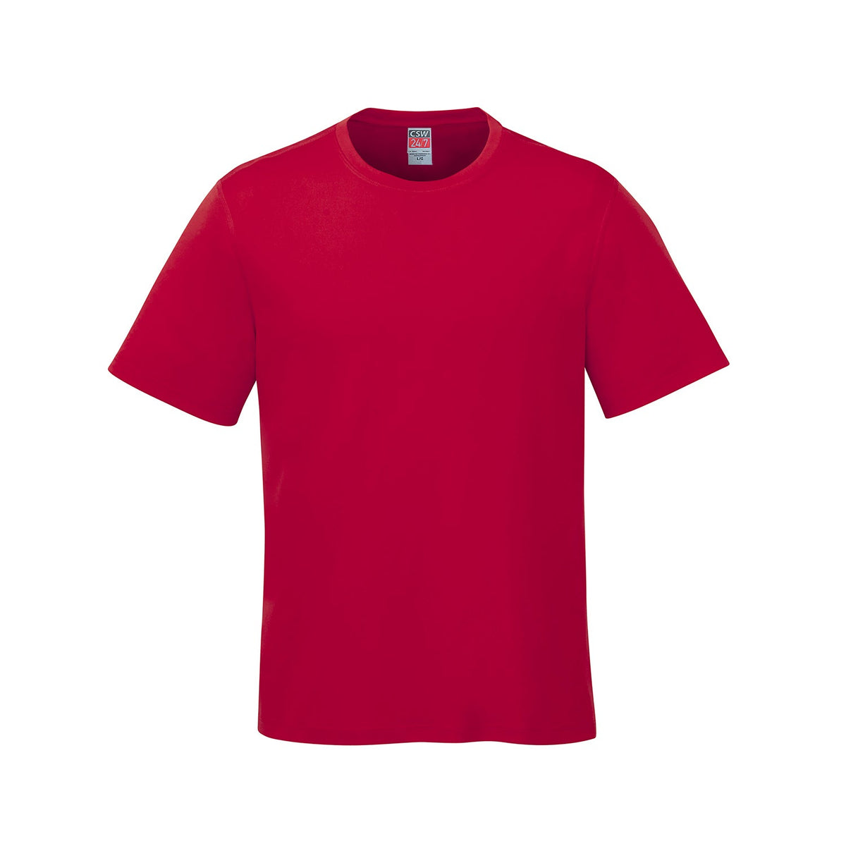 CSW Parkour - Ring Spun Cotton Crewneck Tee - Red