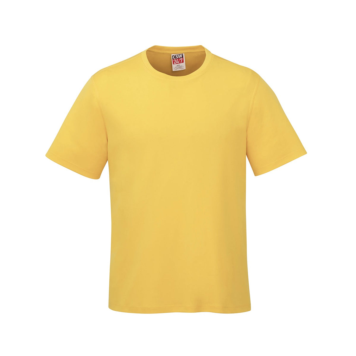 CSW Parkour - Ring Spun Cotton Crewneck Tee - Yellow