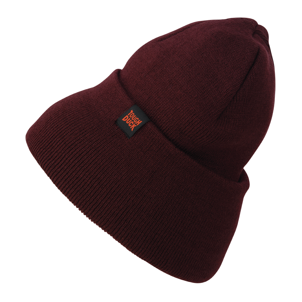 Tough Duck WA161 Watch Cap Toque - Cranberry