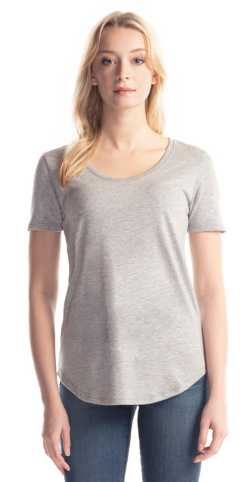 Jerico - Ladies Relaxed Fit Scoop Bottom T-shirt