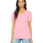Bella+Canvas - Ladies' Relaxed V-Neck Tee